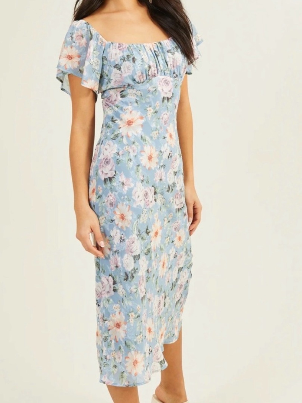New with tags Altar’d State Jessie Floral Midi Dress